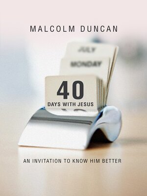 cover image of 40 Days with Jesus